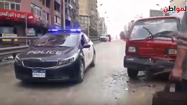 تصادم سيارتين على