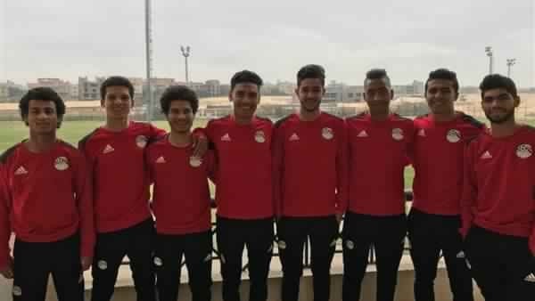لاعبو منتخب الشباب