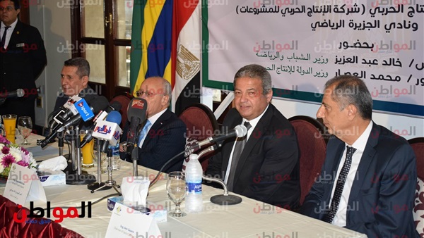 وزير الرياضة يشهد