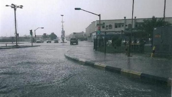 الأمطار على كوبري