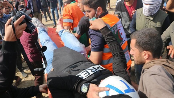 إصابات الفلسطينيين