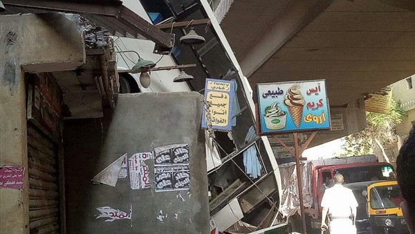 سقوط اتوبيس من أعلى