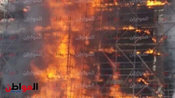 حريق بالمتحف الكبير