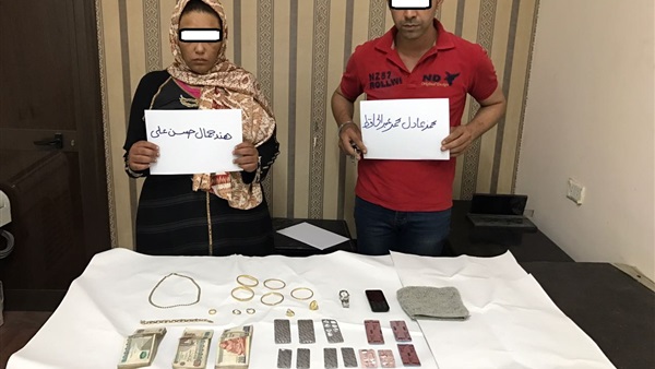 المتهمين بكسر شقة