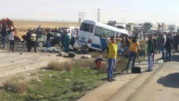 حوادث الطريق الصحراوى