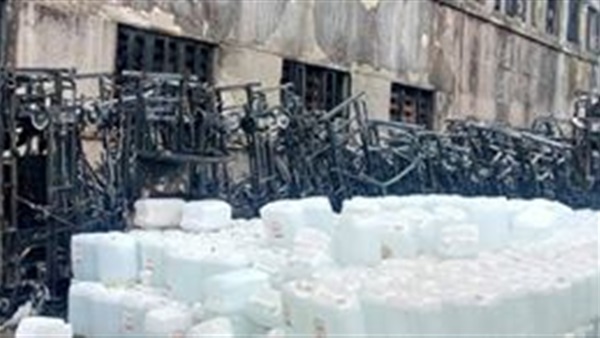 حريق هائل بمستشفى