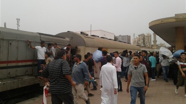 قطار المنصورة