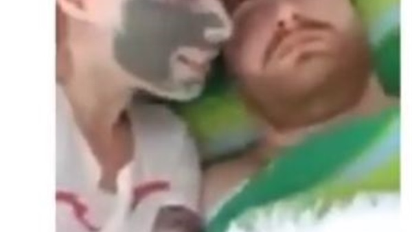 رجل تفاجأ بوضع زوجته