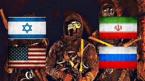 روسيا وإيران وأمريكا