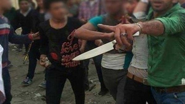 مشاجرة بالأسلحة البيضاء