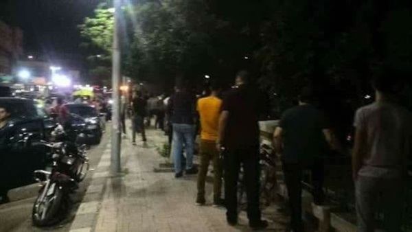 تجمهر الاهالى