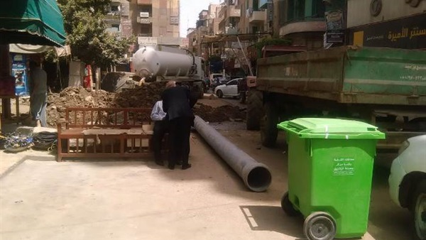 عودة المياه بالشرقية