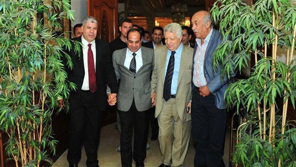 السيسي - مرتضى منصور