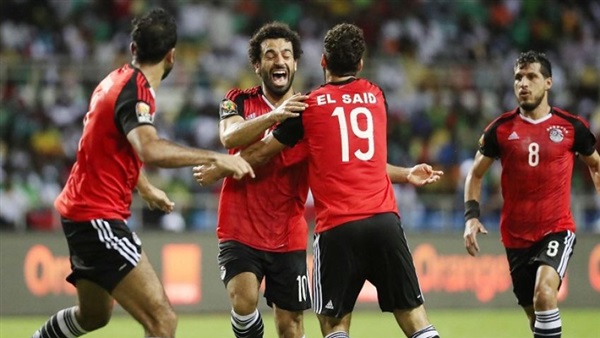 لاعبو منتخب مصر