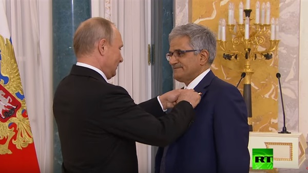 الرئيس الروسي فلاديمير