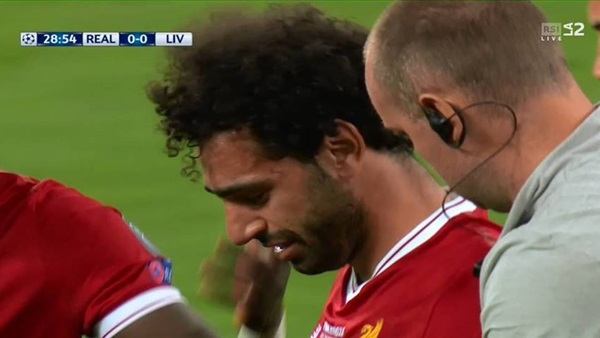 بكاء محمد صلاح