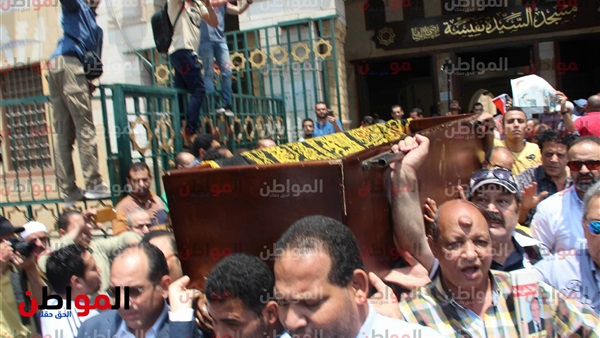 صورة من الجنازة