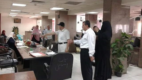زيارة رئيس الحى