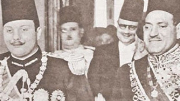 النحاس باشا - الملك