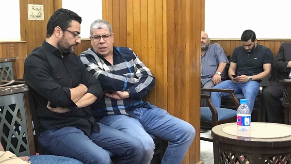 جانب من العزاء بحضور