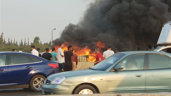 السيارة المحترقة