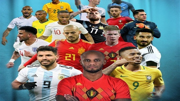 لاعبو مونديال روسيا