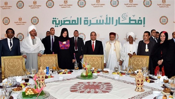 السيسي في حفل إفطار