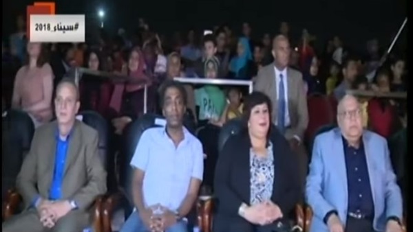 وزيرة الثقافة إيناس