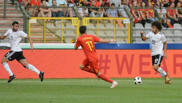 منتخب مصر وبلجيكا