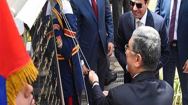 السيسي ووزير الكهرباء