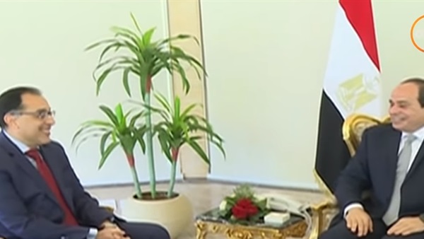 السيسي ومصطفى مدبولي