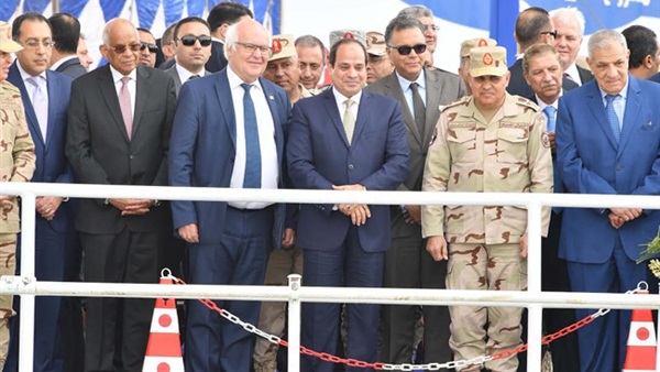 السيسي يفتتح كوبري