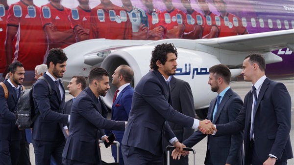 وصول بعثة منتخب مصر
