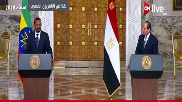 السيسي ورئيس الوزراء