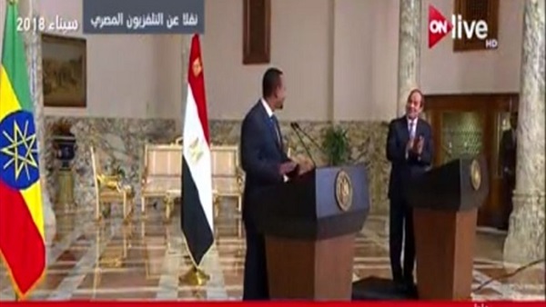 السيسي وأبي أحمد