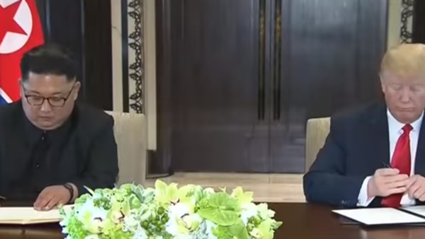 ترامب وكيم