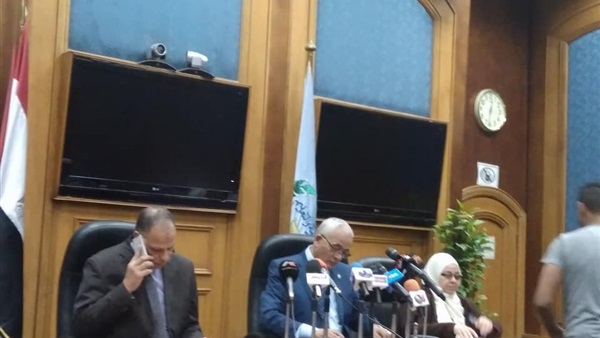 مؤتمر صحفي لوزارة
