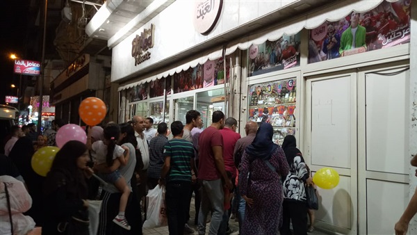 ازدحام ماحال الحلوى