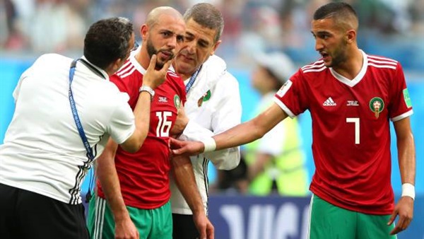 لقطة من المباراة