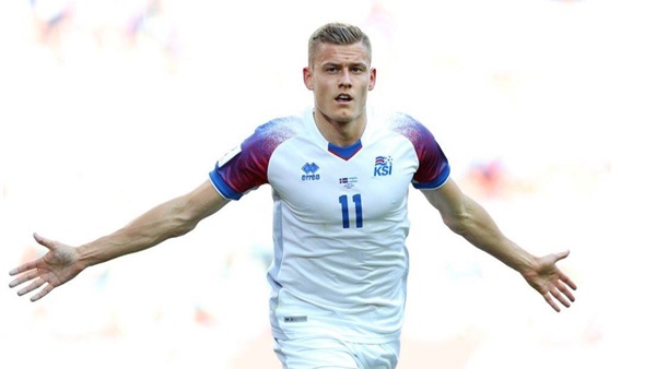 فينبزجاسون لاعب ايسلندا