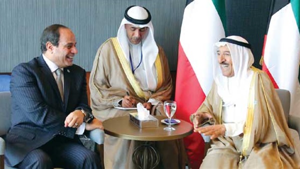 صباح الأحمد - السيسي