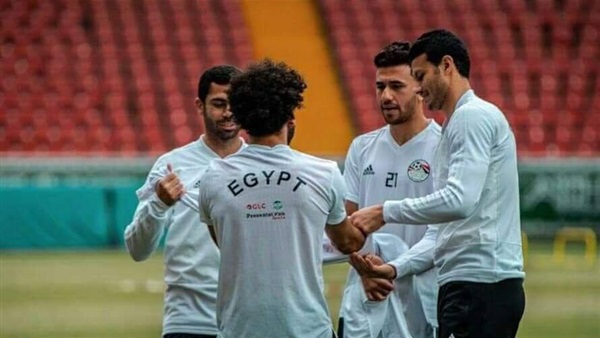 لاعبو المنتخب المصري