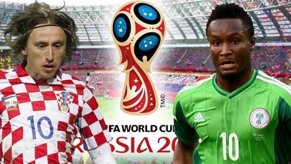 منتخب نيجيريا وكرواتيا