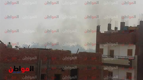 حريق-الخارجة