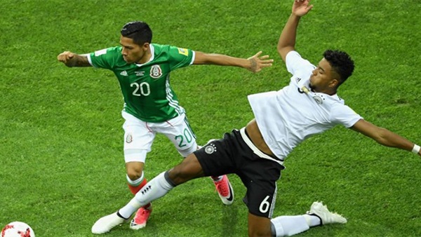 منتخب المكسيك والمانيا