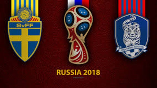 منتخب السويد وكوريا