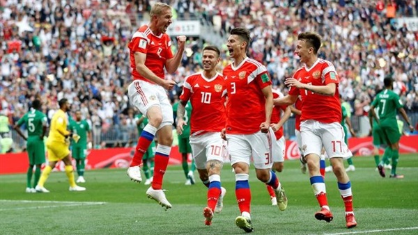 لاعبو روسيا