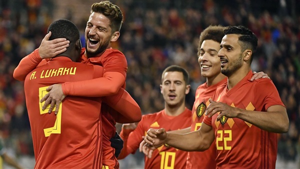 لاعبو منتخب بلجيكا
