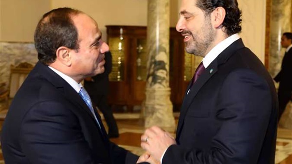 السيسي وسعد الحرير