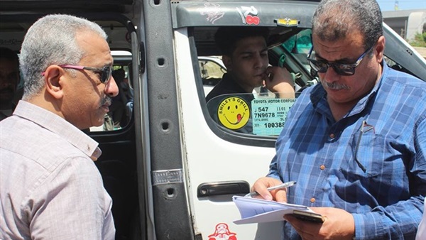ضبط سائق سرفيس بالداقهلية